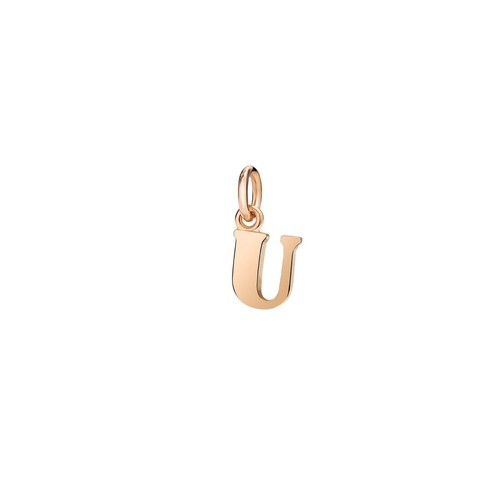 Dodo ciondolo lettera - dodo, oro