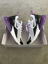 Nike Air Max 270 Womens eu 40,5 uk 6 'Fuchsia Purple' White Sneakers  AH6789-113