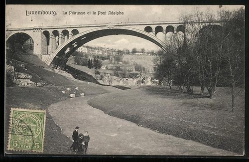 Cpa luxembourg petrusse et - cpa,