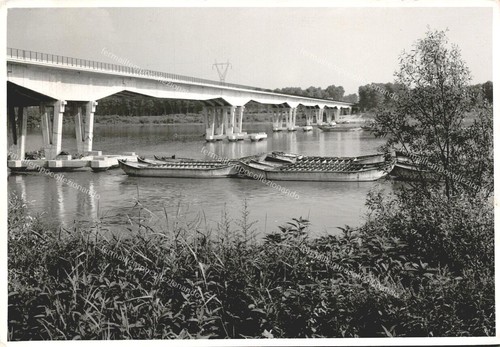 T1063 cartolina ponte della - t1063,