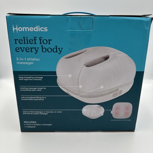Homedics 1 shiatsu - 3-in-1,