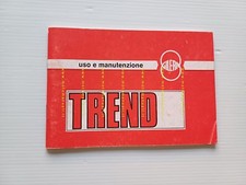 Gilera Trend 50 1988 manuale uso manutenzione libretto istruzioni originale