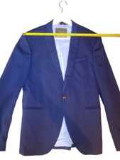 Zara completo blu navy slim fit TG. IT 46 -  USA/MEX 36