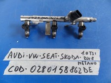 KIT INIETTORI A BENZINA AUDI VW SEAT SKODA 1.0 TSI METANO 2018  COD 0280158862DE