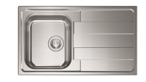 Lavello acciaio 86 x 50 - cm,