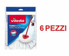 6 PEZZI RICAMBIO VILEDA TURBO