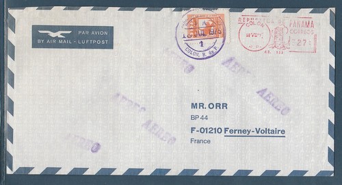 Eta grande enveloppe par avion