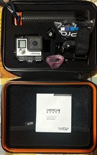 GoPro Hero 4 Black Con Scatola Originale E Accessori 