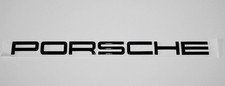 logo scritta PORSCHE nero