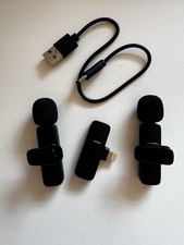 MICROFONO LAVALIER WIRELESS PER IPHONE IPAD MICROFONO WIRELESS PER REGISTRAZIONE