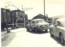 1956 AUTOMOBILISMO Trofeo SUPERCORTEMAGGIORE - Auto al passaggio a livello *Foto
