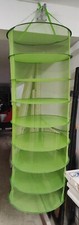 Rete essiccatrice verde 60cm - 8 livelli / ripiani per fiori, frutta e verdura