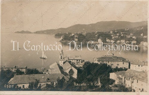 1926 rapallo golfo con mare - 1926,