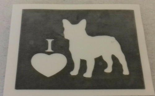Heart bulldog - heart, (love)