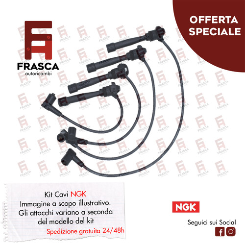 Kit cavi fili accensione - kit,