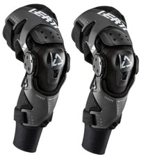 COPPIA TUTORI GINOCCHIERE CARBONIO CROSS ENDURO LEATT  X-FRAME HYBRID TG S