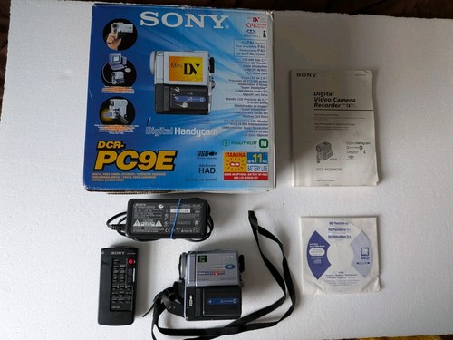 Videocamera sony dcr pc9e - videocamera,