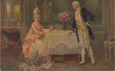 B572 Quadro cartolina d'arte