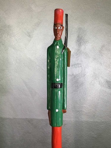 Scultura legno africana di - in,