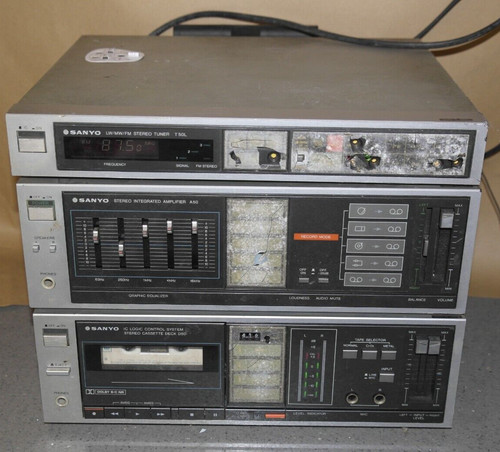 Vintage sanyo silver - vintage,