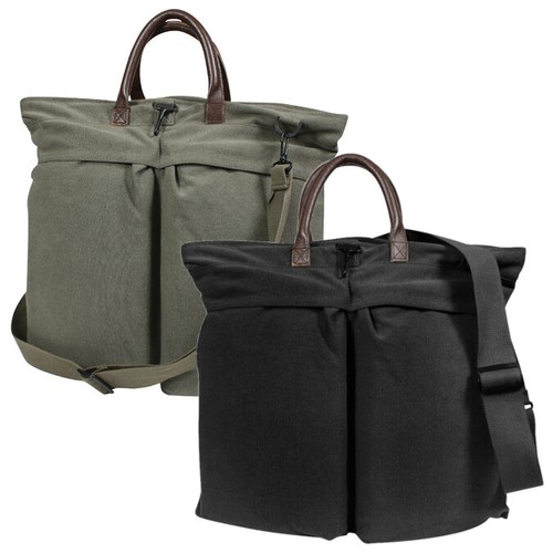 Borse elmetto militare vintage