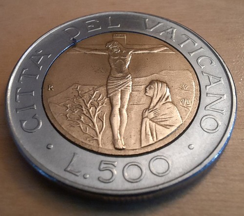 Moneta 500 lire città - |,