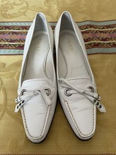 Mocassini bianchi Prada