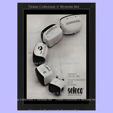 Anni ' 70  * Pubblicità Originale "Seleco, Televisori Visula 360, Trecentosessan