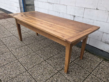 TAVOLO DIRETTORIO, FINE '700, NOCE MASSELLO, DIM 197 X 81 H 74 CM