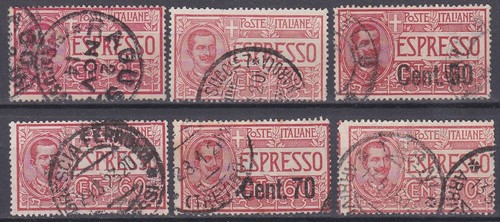 Italia regno lotto espressi - italia,