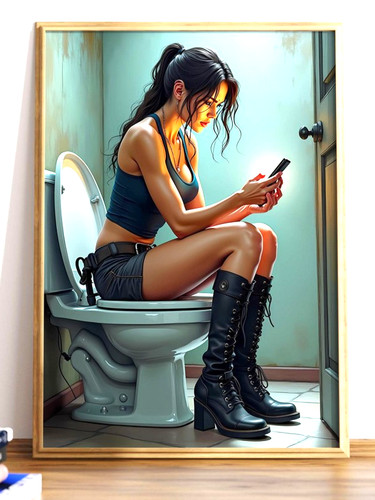 Affiche poster lara croft - /,