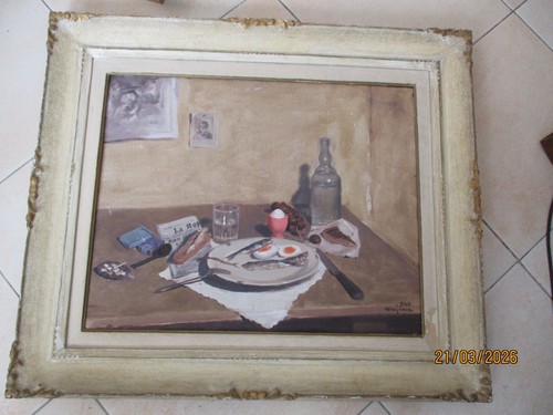 Tullio mojana dipinto olio - mojana, su