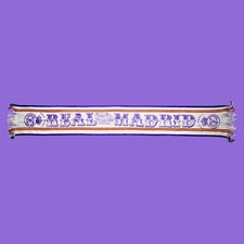 Real Madrid Calcio Scarf 80s