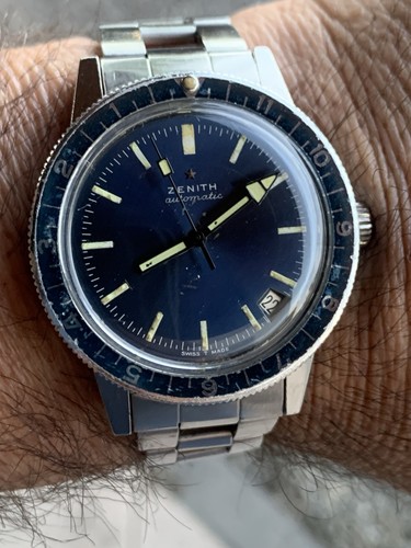 Zenith diver vintage a3634 - zenith,