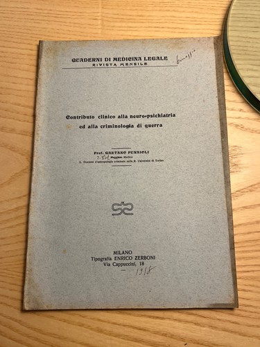 Opuscolo medicina legale