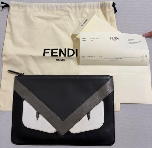Borsa pochette fendi monster - pochette,