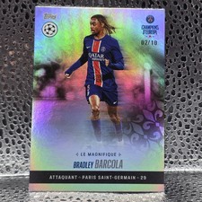 Bradley Barcola Topps PSG