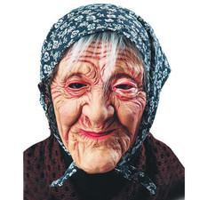 MASCHERA BEFANA IN LATTICE