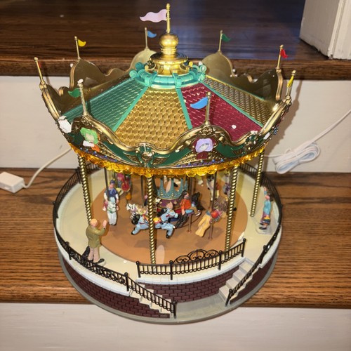 Lemax sunshine carousel 14325 - carousel,