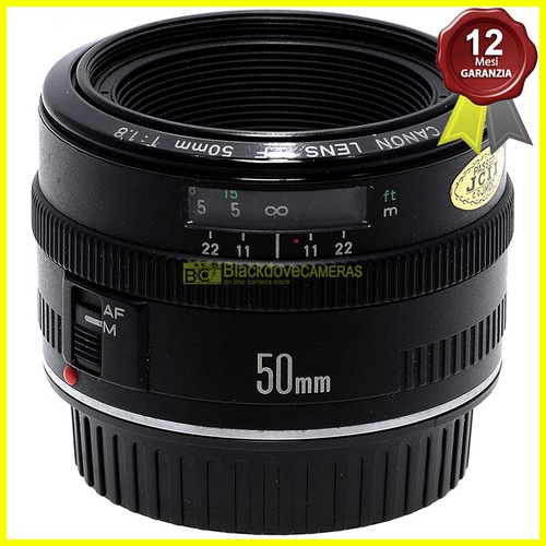 Canon 50mm obiettivo - 50mm, f1,8.