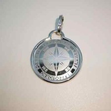 Ciondolo rosa dei venti oro