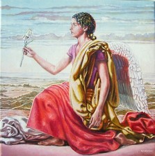 Sergio NARDONI "ANGELO ANNUNCIANTE" cm 30x30 capolavoro pubblicato - Possenti