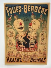 Freak show clown poster - show,