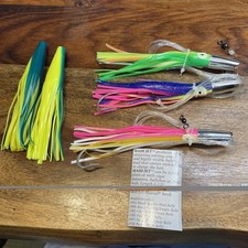 *3* Esche da Pesca Boone Mahi Jet. Trolling. Calamari. Acqua salata. 6,5"