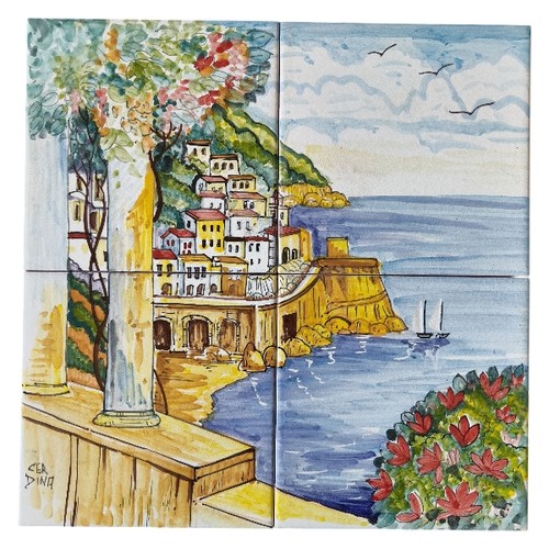Pannello ceramica con - in,