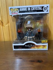 Funko pop Deluxe Attack on Titan ANNIE IN CRYSTAL #1571 HOT  TOPIC Exclusive