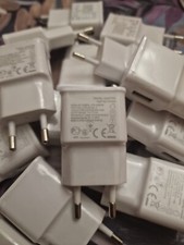 SPINA CARICABATTERIE USB SMARTPHONE 2A RICARICA  BIANCO PER PRESA A MURO 5.0V 