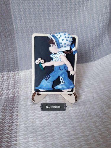 Figurine pâte fimo - pâte, sur