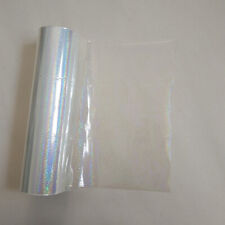 Foglio olografico trasparente stampa a caldo su carta o pellicola plastica