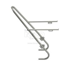 500027 Tubus Tara Lowrider Portapacchi 28" Anteriore Acciaio Inox Argento